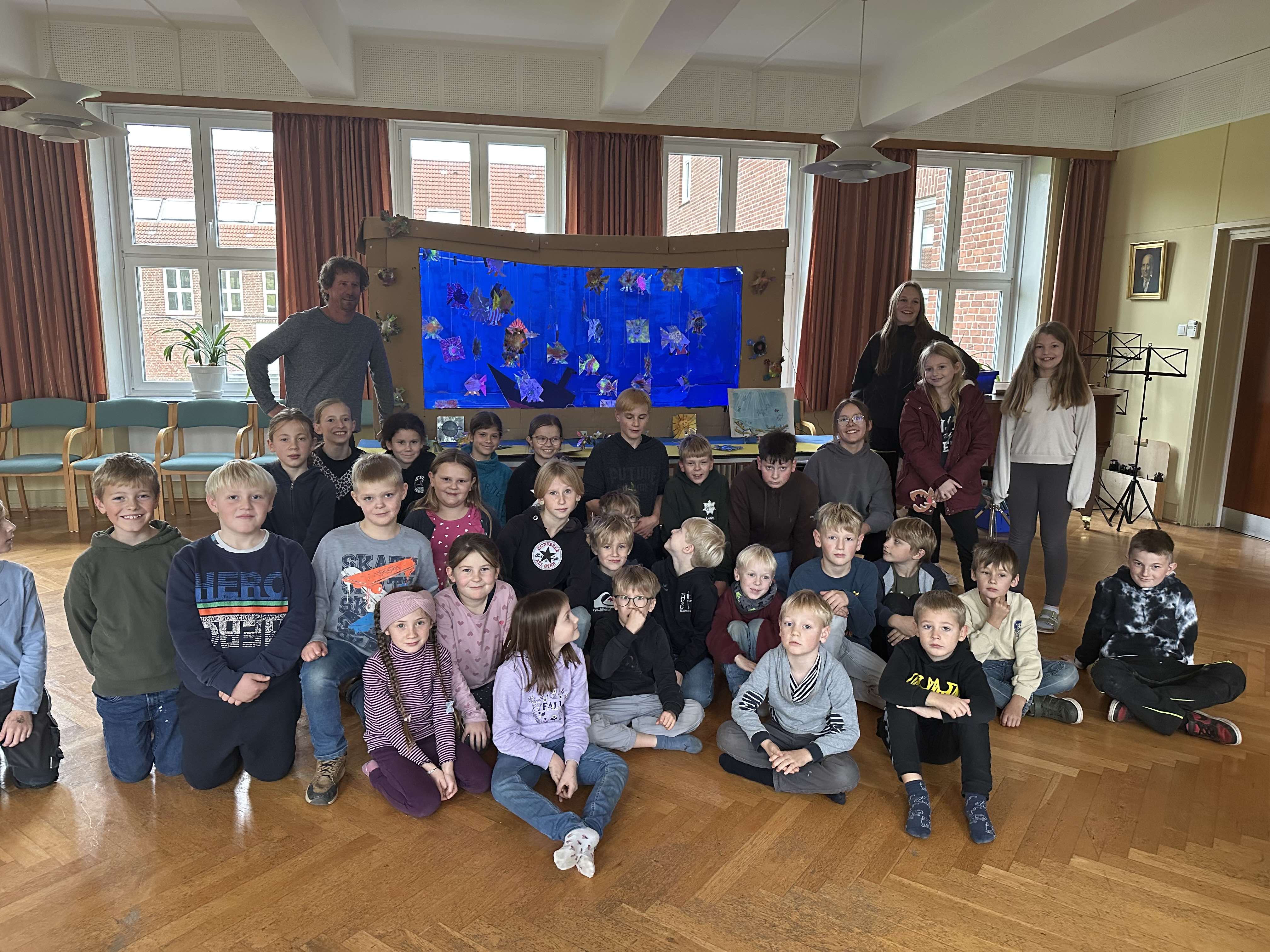 Farverige fisk og franske forbindelser